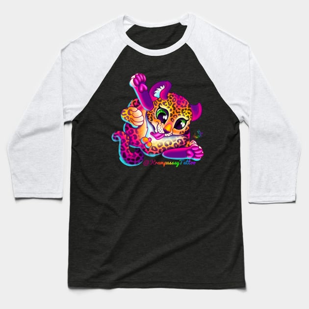 Fisa Lank Baseball T-Shirt by Krampussy